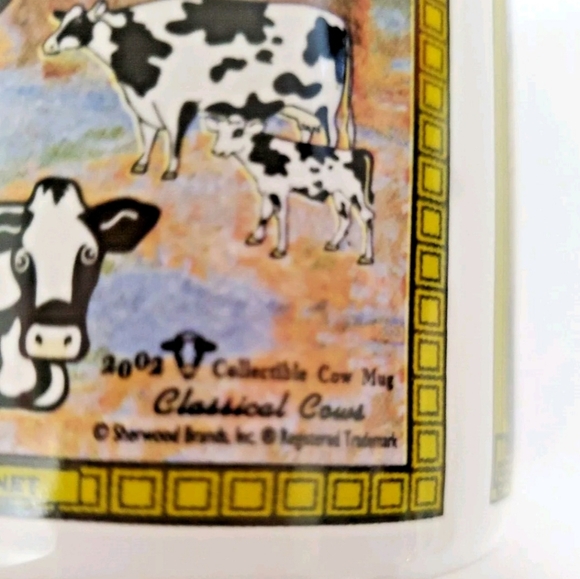 Classical Cow Fine Art Mug Birth of Venus Buttercelli/ Haystack Claude Moonet - Picture 8 of 10